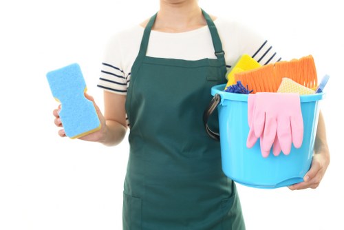 End of tenancy cleaning in a Lewisham flat kitchen