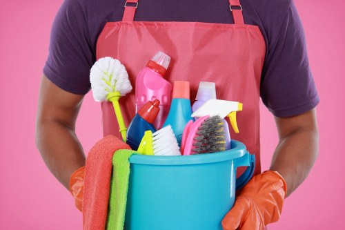 Professional oven cleaner servicing a kitchen in Lewisham